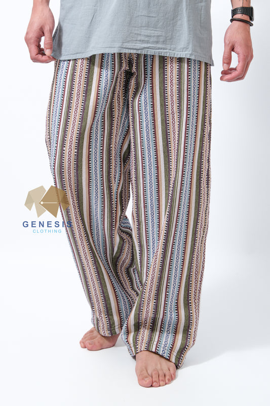Multi-coloured Nepalese Gheri Trousers